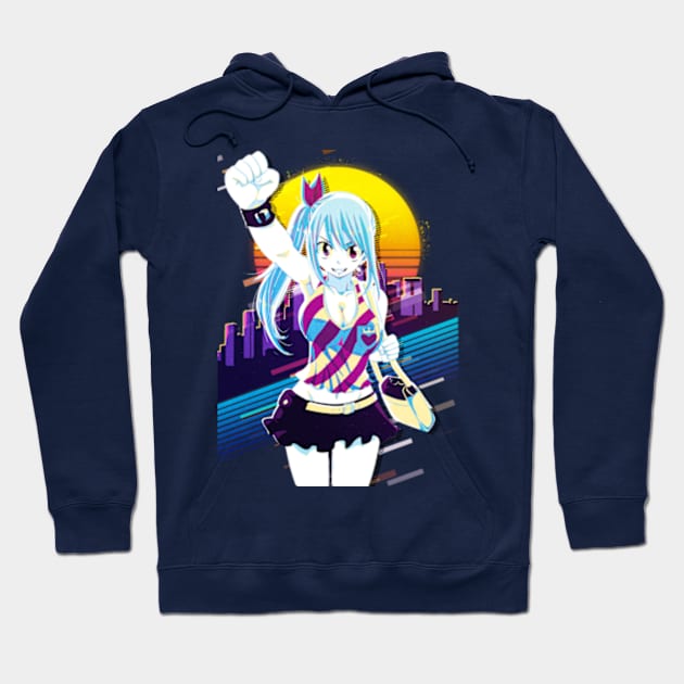 Lucy Heartfilia Hoodie by 80sRetro